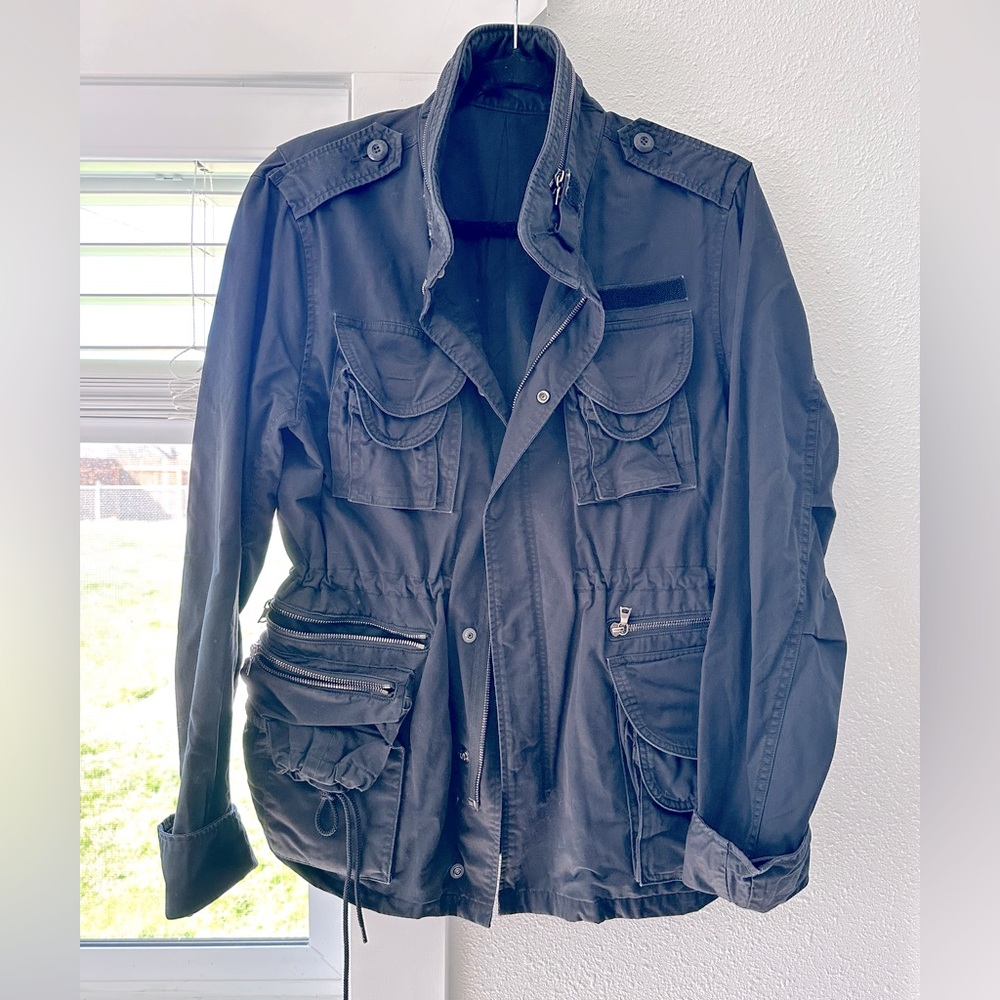 HYSTERIC GLAMOUR Black Utility Jacket unisex small
